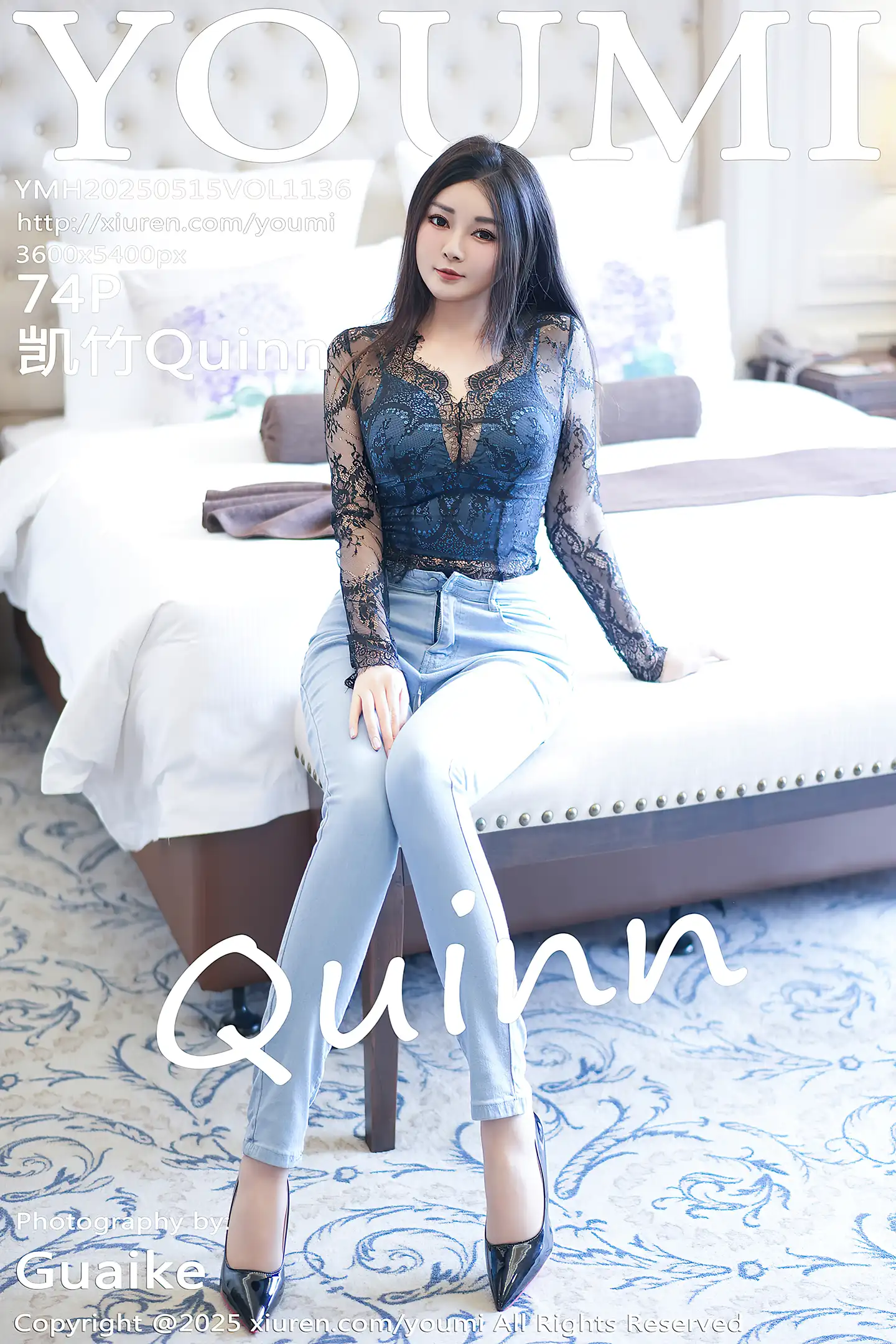 凯竹Quinn牛仔休闲写真3
